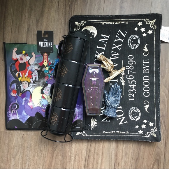 NWW Halloween Bundle Evil Eye Cup & Ouija Placemats set & more - Picture 1 of 16